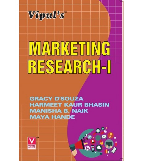 Marketing Research TYBcom Sem 5 Vipul Prakashan
