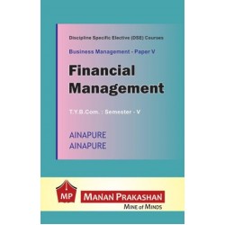 Financial Management TYBcom Sem 5 Manan Prakashan