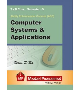 Computer System and Application TYBcom Sem 5 Manan Prakashan