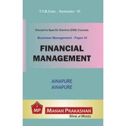 Financial Management TYBcom Sem 6 Manan Prakashan