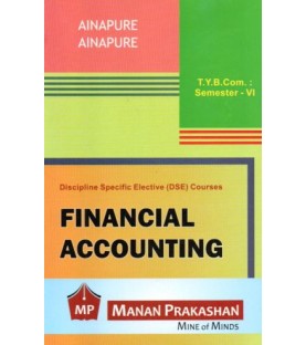 Financial Accounting TYBcom Sem 6 Manan Prakashan