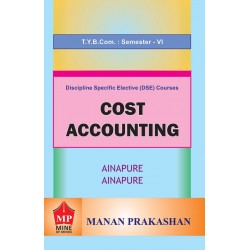 Cost Accounting TYBcom Sem 6 Manan Prakashan