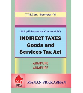 Indirect Tax Tybcom Sem 6 Manan Prakashan