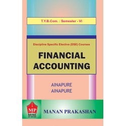 Financial Accounting TYBcom Sem 6 Manan Prakashan