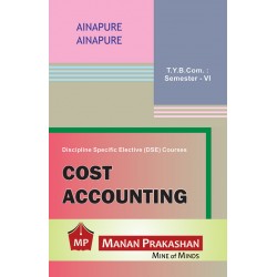 Cost Accounting TYBcom Sem 6 Manan Prakashan