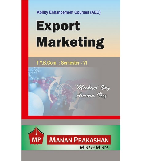 Export Marketing Paper I TYBcom Sem 5 Manan Prakashan