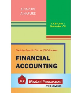 Financial Accounting TYBcom Sem 6 Manan Prakashan