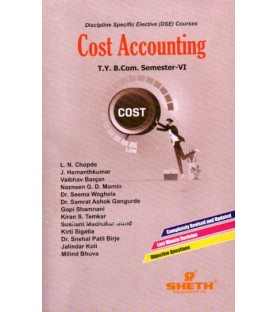 Cost Accounting TYBcom Sem 6 Sheth Publication | Latest Edition