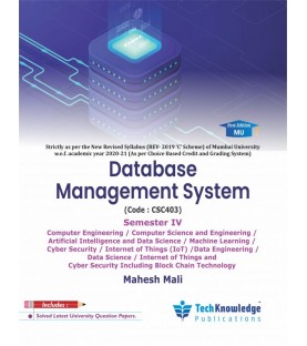 Database Management System Second year Sem IV Computer Engg Tech-knowledge Publication