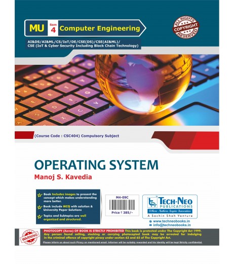 Operating System Second year Sem IV Computer Engg Techneo Publication with MCQS Sem 4 Comp. Engg - SchoolChamp.net