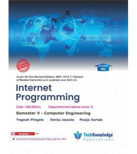 Internet Programming Sem 5 Computer Engineering Techknowledge Publication Mumbai University