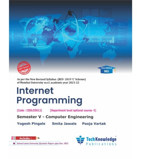 Internet Programming Sem 5 Computer Engineering Techknowledge Publication Mumbai University