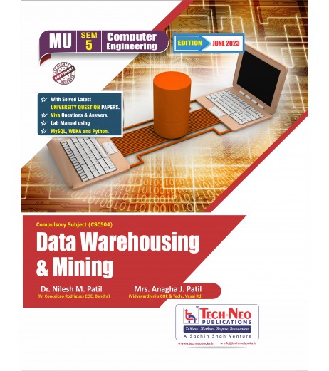 Data Warehousing & Mining | Sem 5 Computer Engineering | Techneo Publication | Mumbai University Sem 5 Comp. Engg - SchoolChamp.net