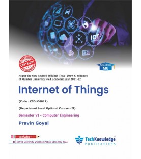 Internet of Things Sem 6 Computer Engineering Techknowledge Publication Mumbai University