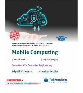 Mobile Computing Sem 6 Computer Engineering Techknowledge Publication Mumbai University