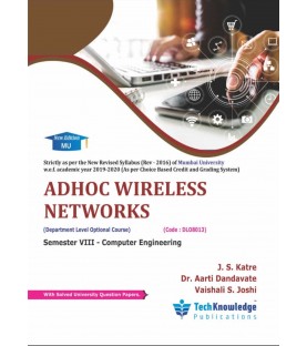 ADHOS Wireless Network Final year Sem 8 Computer Engg Techknowledge Publication