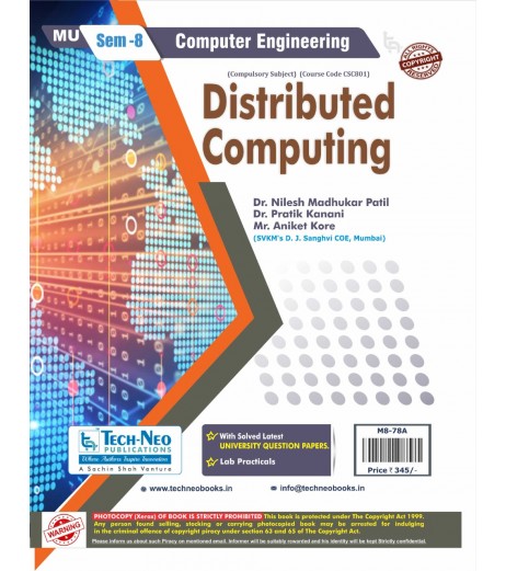 Distributed Computing Final year Sem VIII Computer Engg Techneo Publication