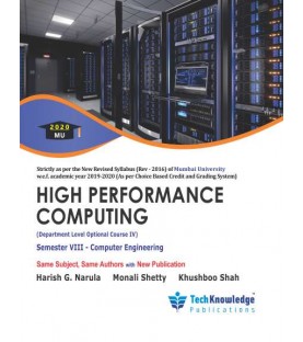 High Performance Computing Final year Sem VIII Computer Engg Techknowledge Publication