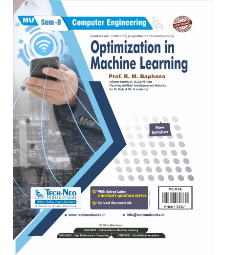 Optimization in Machine Learning Final year Sem 8 Computer Engg Techneo Publication