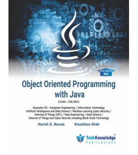 Object Oriented Programming With Java  Second Year Sem 3 Computer Engg Techknowledge Publication