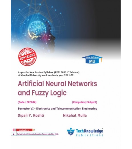 Artificial Neural Networks and Fuzzy Logic Sem 6 E&TC Techknowledge Publication | Mumbai University