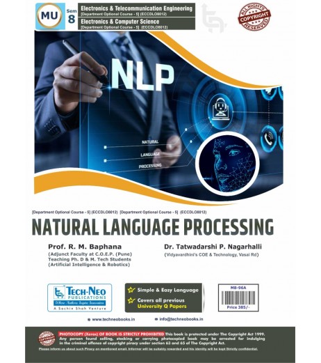 Natural Language Processing Sem 8 E &TC Engineering Techneo Publication | Mumbai University