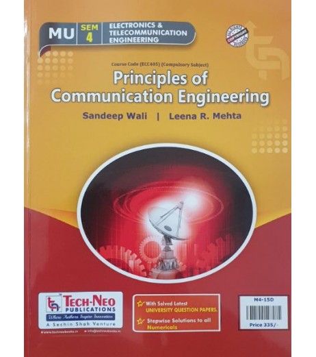 Principles of Communication Engineering Sem 4 E&TC TechNeo Publication | Mumbai University