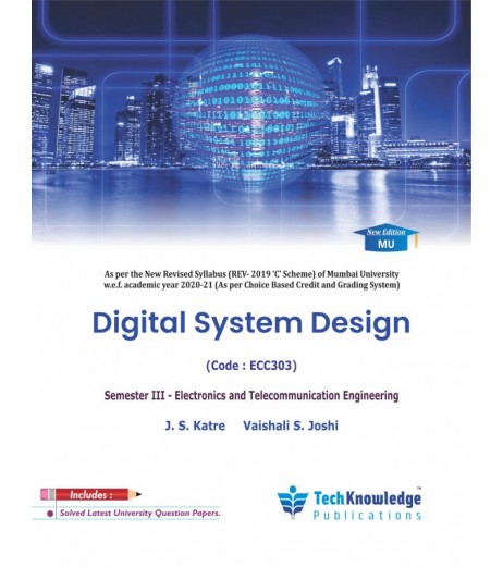 Digital System Design Sem 3 E and TC Engineering | Techknowledge Publication | Mumbai University