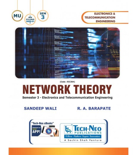 Network Theory Sem 3 E and TC Engineering | Techneo Publication | Mumbai University
