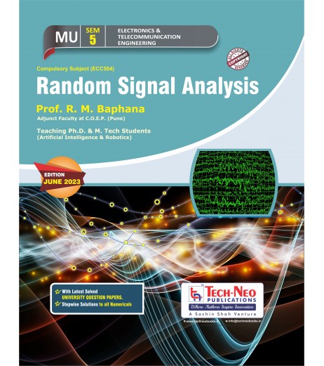 Random Signal Analysis Sem 5 E&TC Engineering | Tech-Neo Publication | Mumbai University