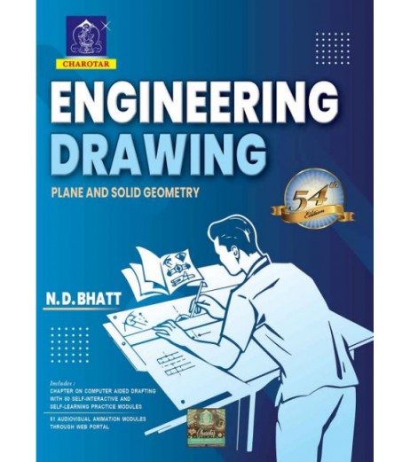 Engineering Drawing By N. D. Bhatt|54th Edition