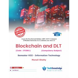 Blockchain and DLT  Final year Sem 8 IT Engg Techknowledge