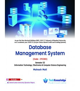 Database Management System Second Year Sem 3 IT Engg Techknowledge Publication