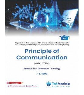 Principle of Communication Second Year Sem 3 IT Engg Techknowledge Publication