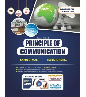 Principle of Communication Second Year Sem 3 IT Engg Techneo Publication