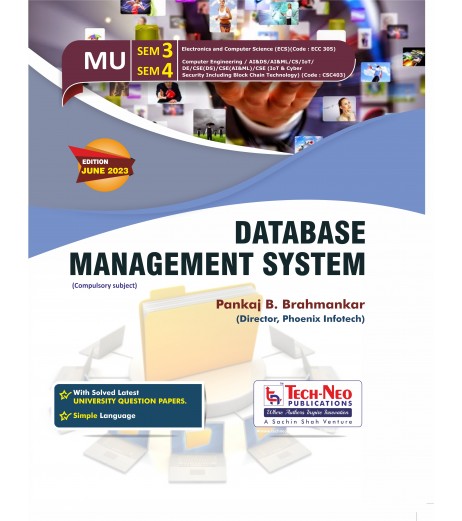 Database Management Systems Second Year Sem 3 IT Engg Techneo Publication