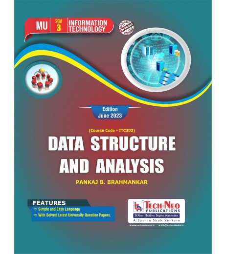 Data Structure and Analysis Second Year Sem 3 IT Engg Techneo Publication