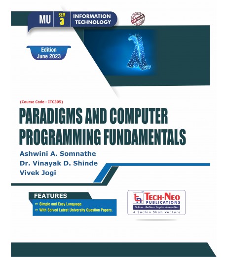 Paradigms and Computer Programming Fundamentals Second Year Sem 3 IT Engg Techneo Publication