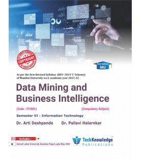 Data Mining and Business Intelligence Sem 6 IT Engineering Tech-knowledge Publication | Mumbai University