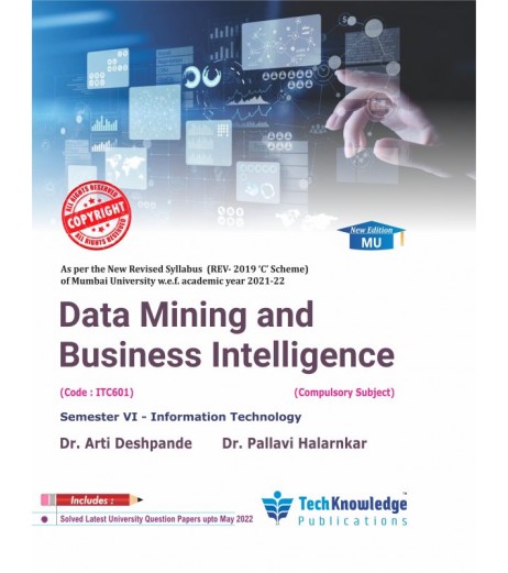 Data Mining and Business Intelligence Sem 6 IT Engineering Tech-knowledge Publication | Mumbai University
