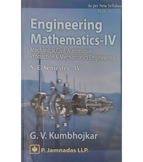 Engineering Mathematics Second  Year Sem 4 by G V Kumbhojkar | Latest Edition Sem 4 Mech. Engg - SchoolChamp.net