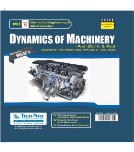 Dynamics of Machinery  | Sem 5 Mechanical Engineering | Techneo Publication | Mumbai University