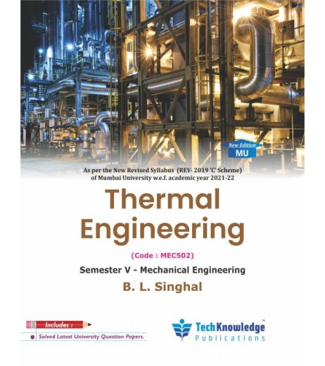 Thermal Engineering Sem 5 Mechanical Engineering | Techknowledge Publication