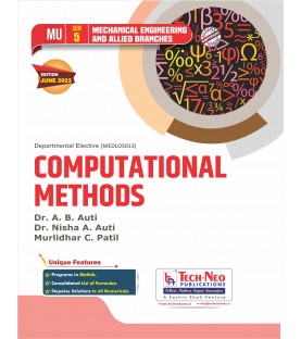 Computational Methods  | Sem 5 Mechanical Engineering | Techneo Publication | Mumbai University