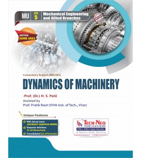 Dynamics of Machinery Sem 5 Mechanical Engineering | Techneo Publication | Mumbai University