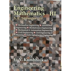 Engineering Mathematics Second  Year Sem 3 by G V Kumbhojkar Mechanical Branch| Latest Edition