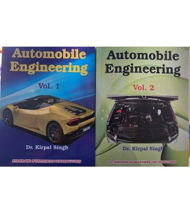 Automobile Engineering Vol 1 & Vol 2 (Set of 2 Books) by Dr. Kirpal Singh | Standard Publishers