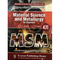 Material Science & Metallurgy for Engineers by Kodgire| 47th Edition