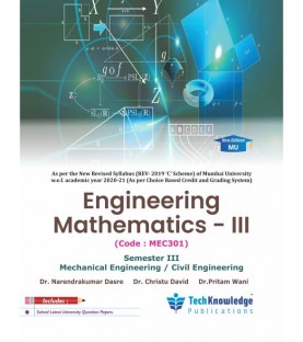 Engineering Mathematics 3 Sem 3  Mechanical Engineering Techknowledge Publication | Mumbai University 
