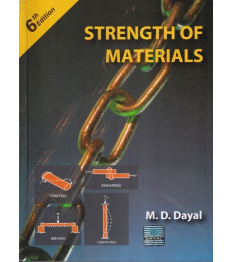 Strength of Materials by MD Dayal Books | Latest Edition